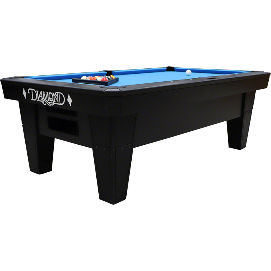 7ft Pro-Am Pool Table in Black