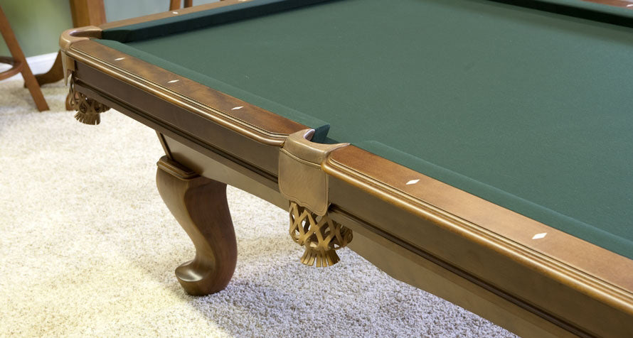 Elayna Pool Table in room from above