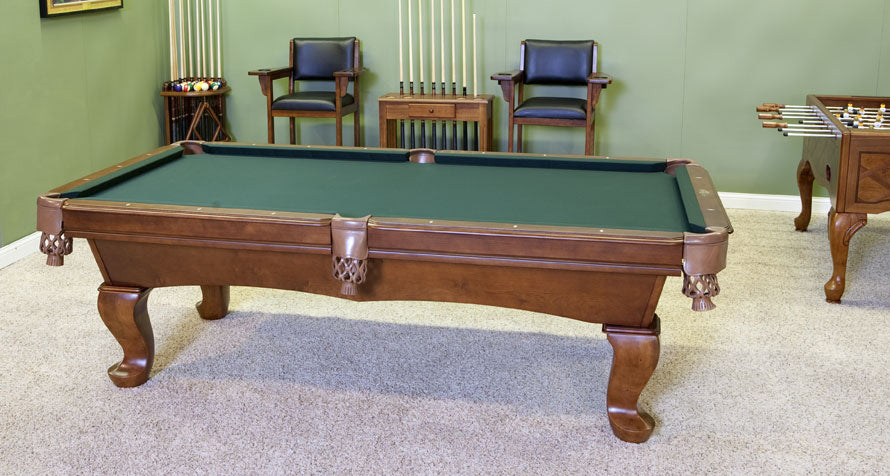 Elayna Pool Table in room from side