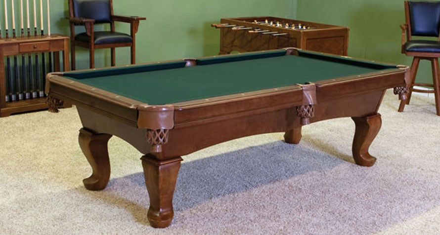 Elayna Pool Table in room at angle