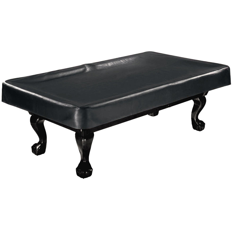 Alex Austin Heavy Duty Fitted Black Pool Table Cover on Table
