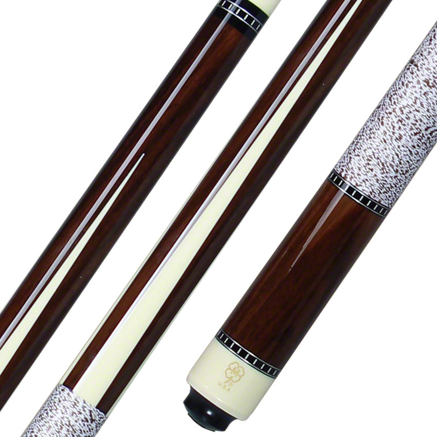 Rosewood with Urethane Points Pool Cue