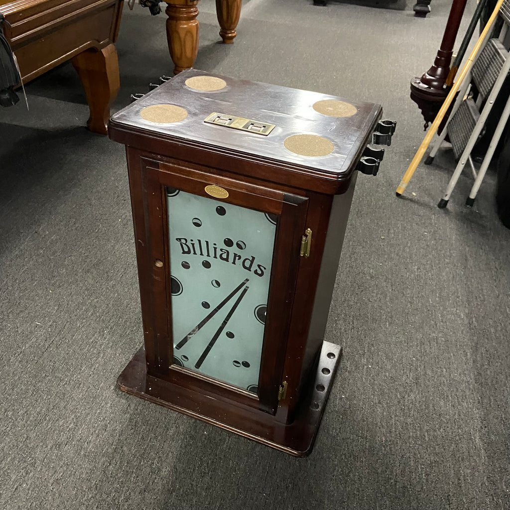 Pre-Owned Billiards Floor Stand Cabinet