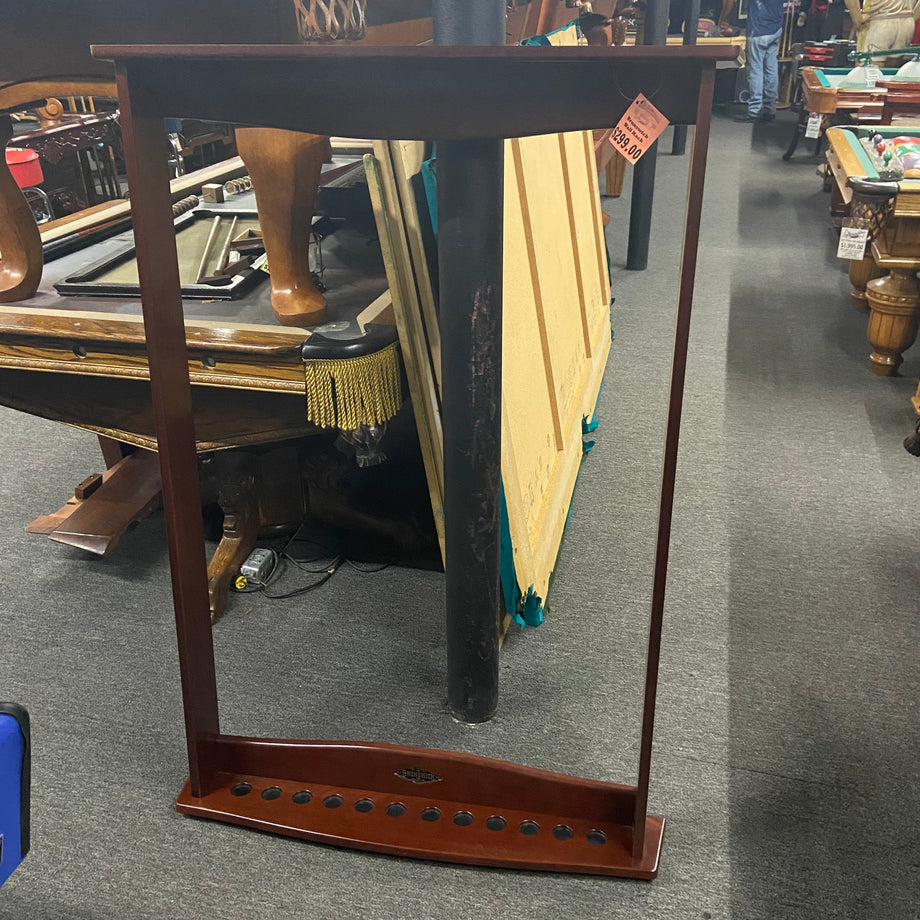 Pre-Owned Brunswick Gold Crown Mahogany Wall Rack – D&L Billiards