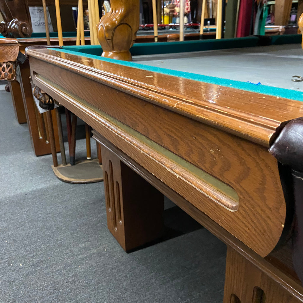 8Ft Used Proline Pool Table Apron with Brass Inserts