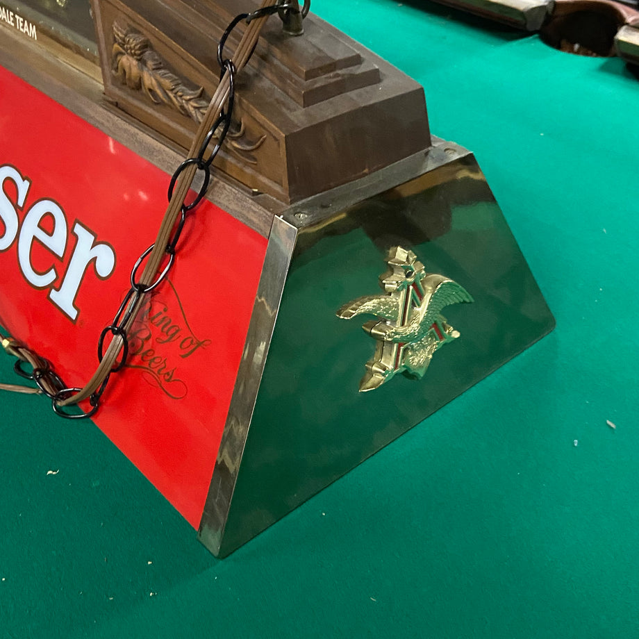 Budweiser billiard deals light