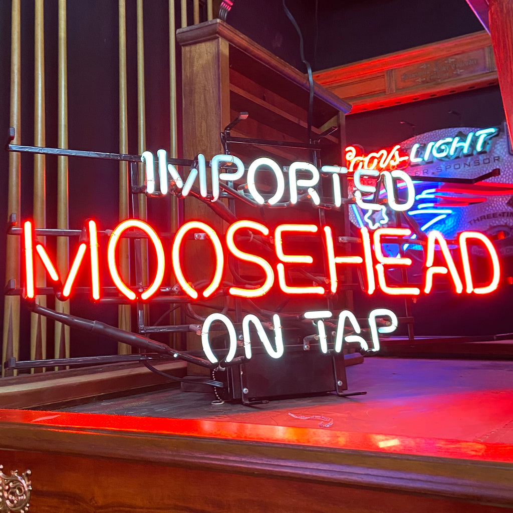 Moosehead on Tap Neon Light