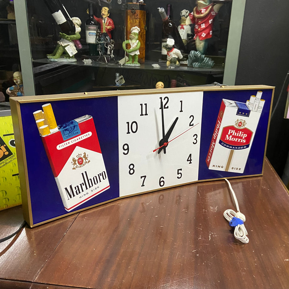 cigarette clock Marlboro Cigarette Clock – D&L Billiards