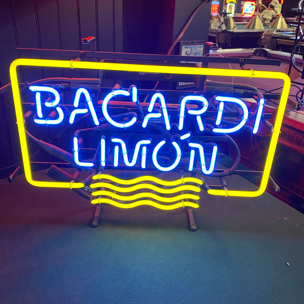 Bacardi Limon Neon Light