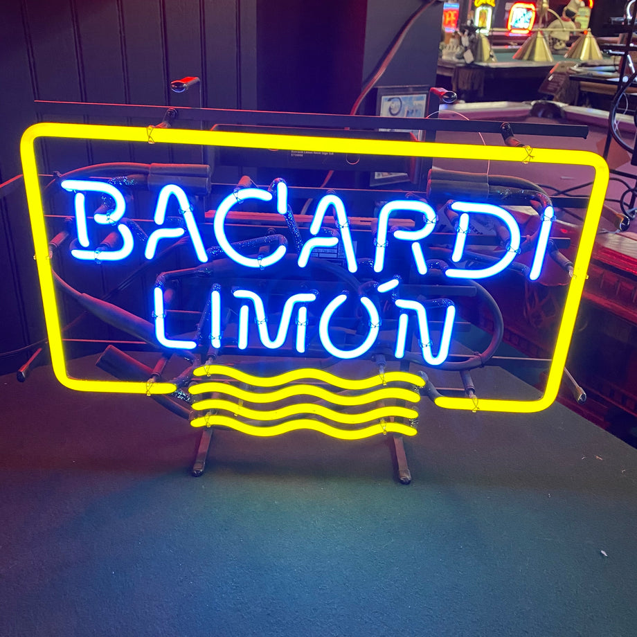 Bacardi Limon Neon Light – D&L Billiards