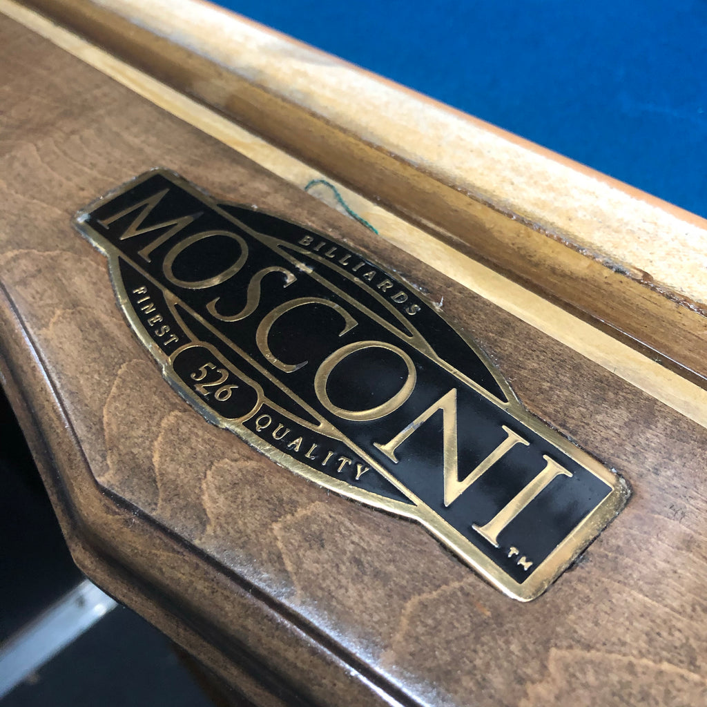 9Ft Mosconi Pool Table Faceplate Label
