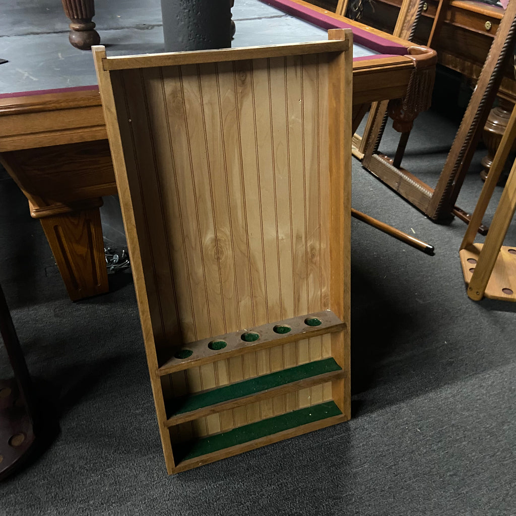 Pre-Owned 5 Cue Wall Rack Holder