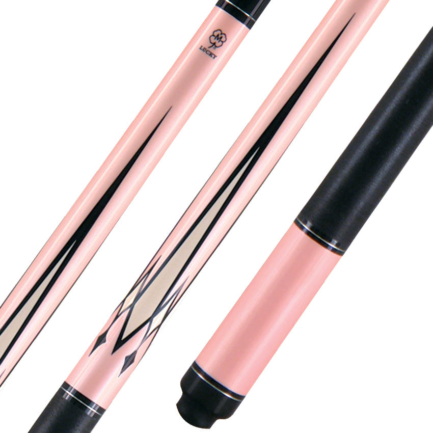 McDermott Lucky Pink Cue with Wrap Closeup Detail