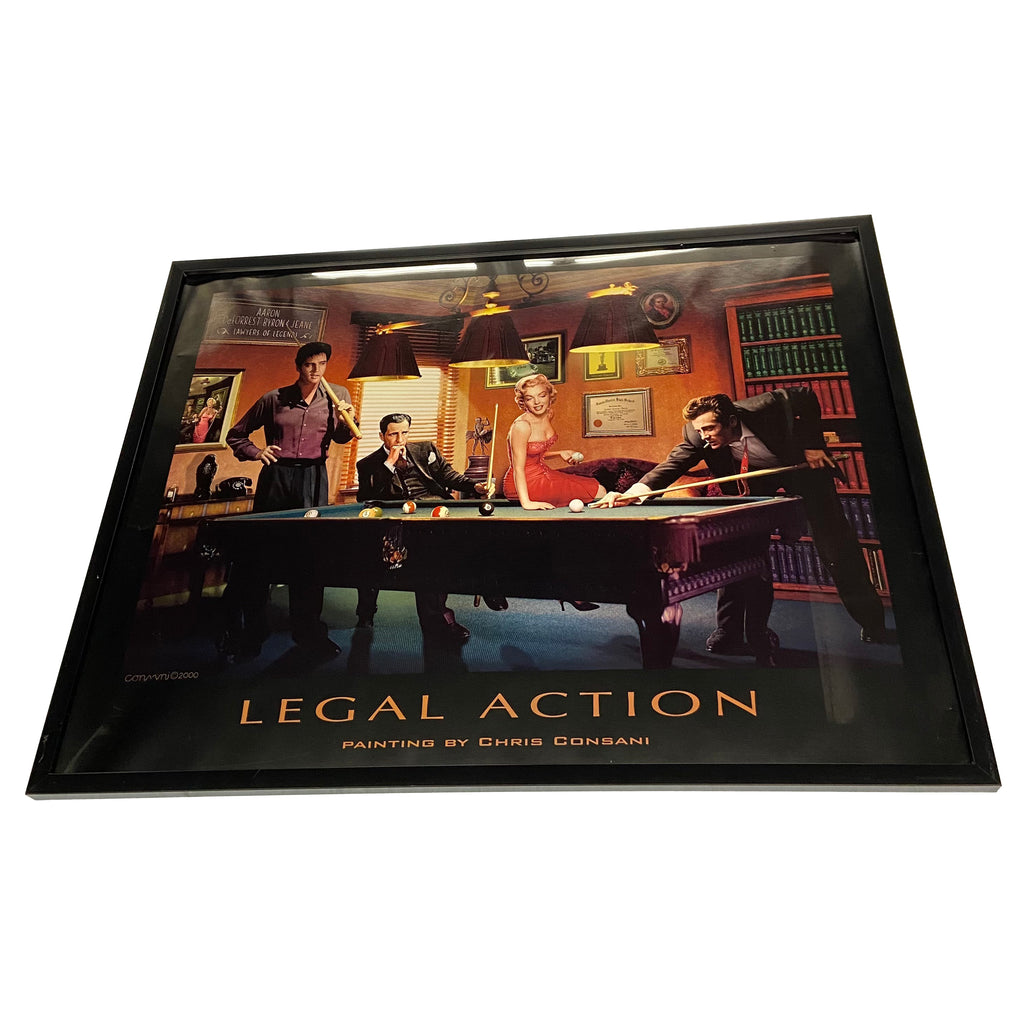 Legal Action Movie Stars Framed Poster