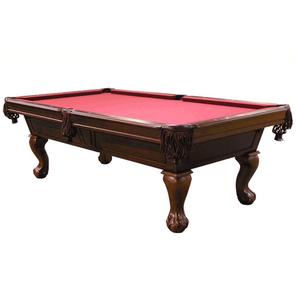 Norwich Pool Table Chestnut Full View