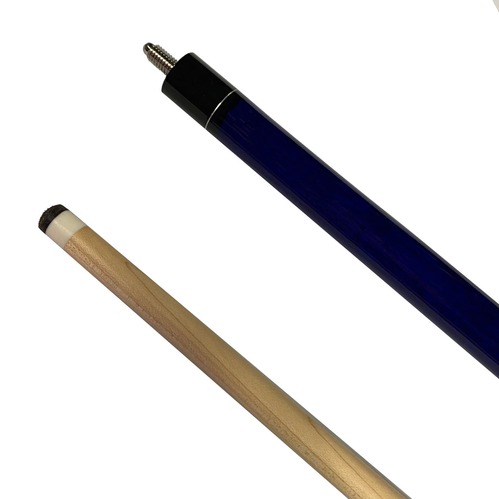 Alex Austin Blue 2 Piece Pool Cue Joint and Tip