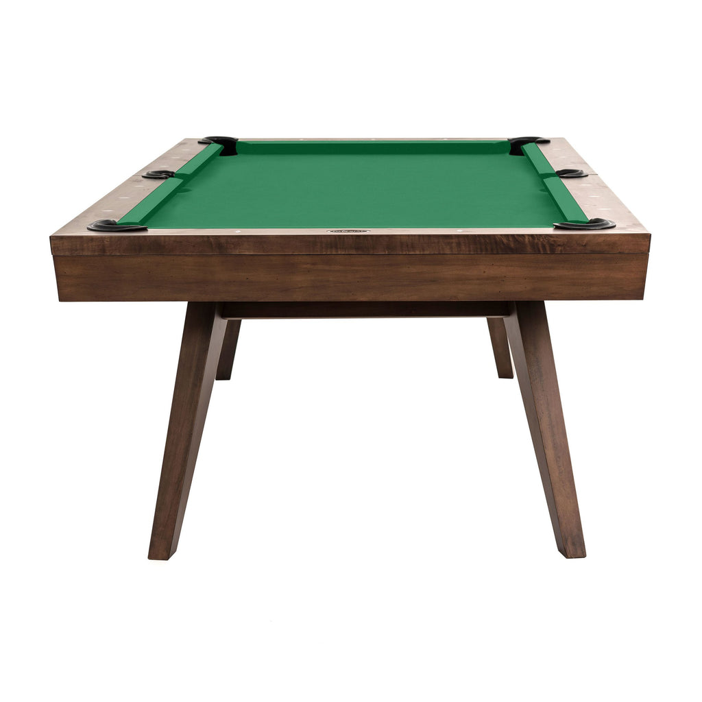 Oswell Pool Table Top View Green Felt