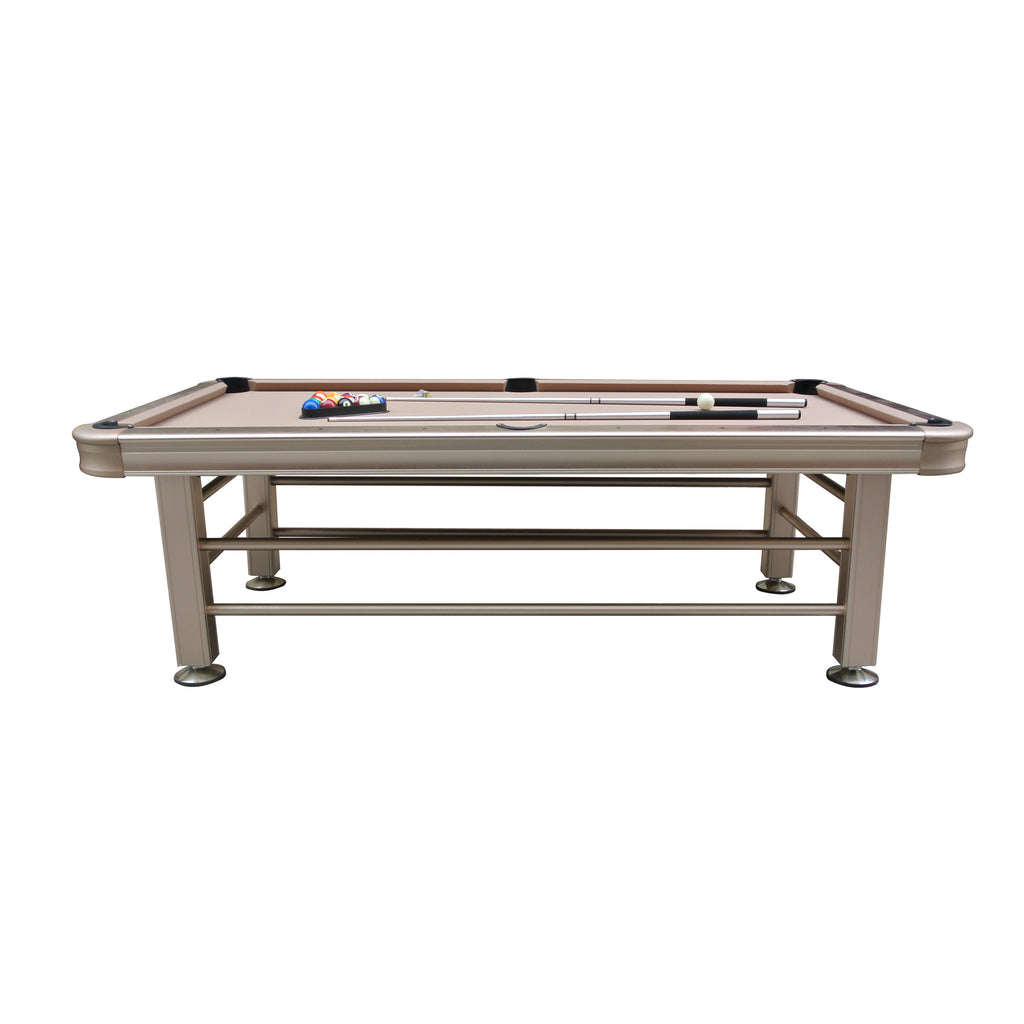 Outdoor Pool Table Straight On