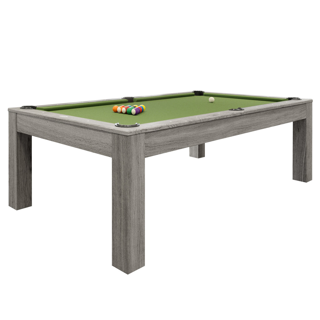 Penny Pool Table Silver Mist Finish 