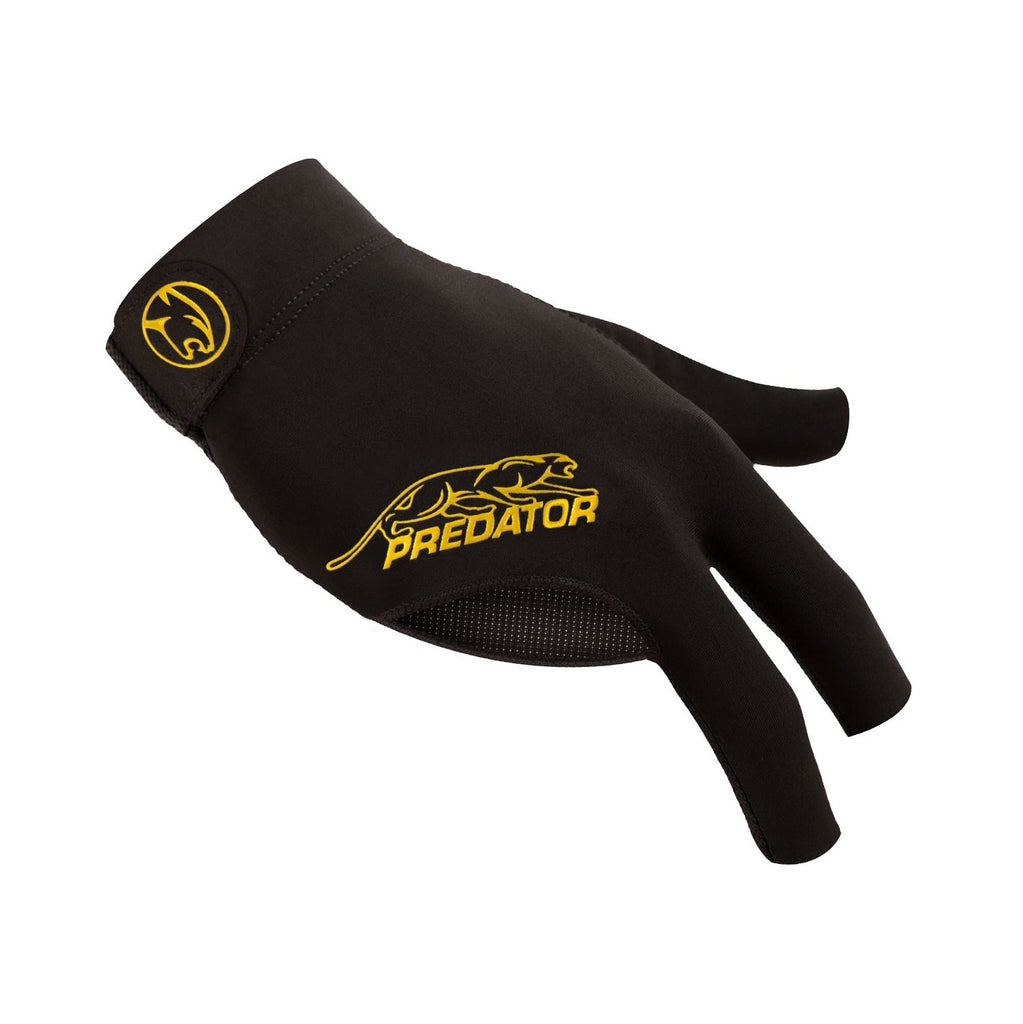 Predator Second Skin Black & Yellow Right Handed Pool Glove 