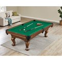 9Ft Manchester Pool Table from above in room