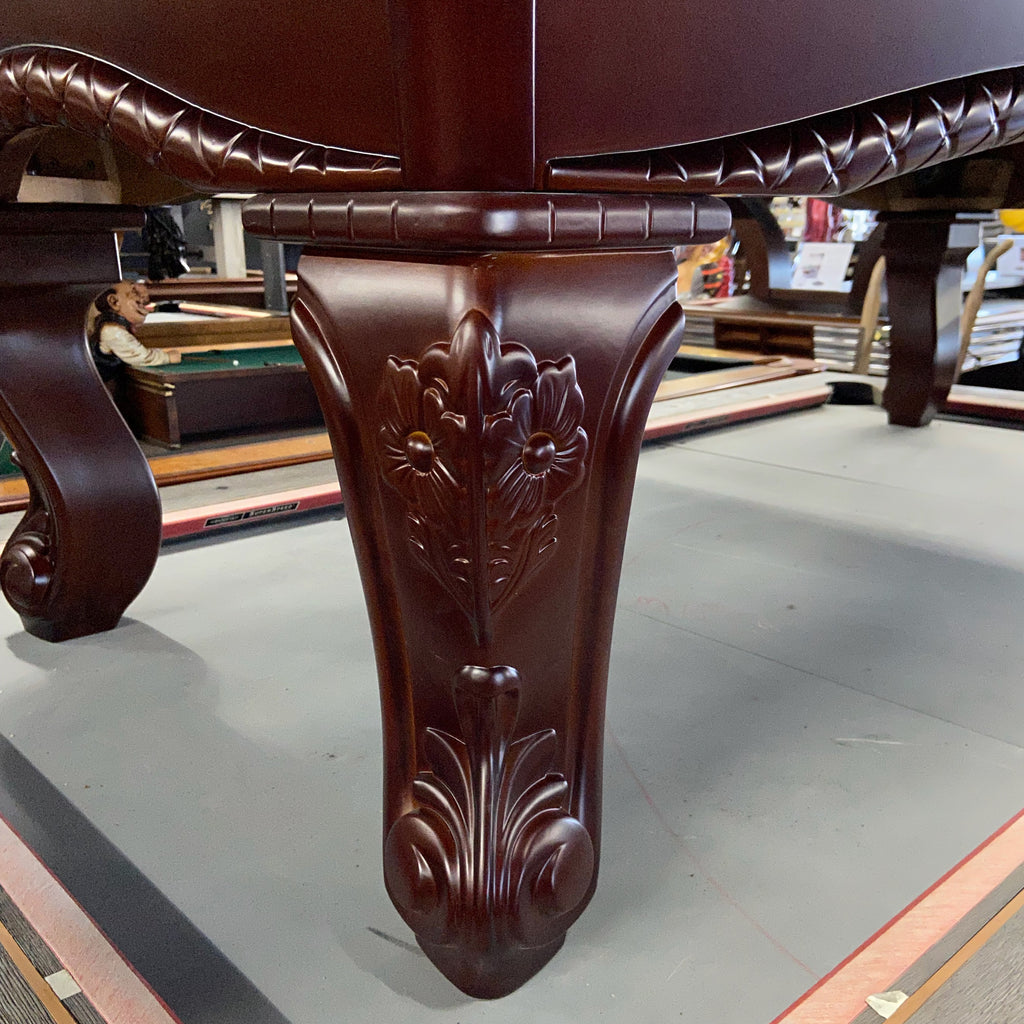 Rose Pool Table leg with rose details