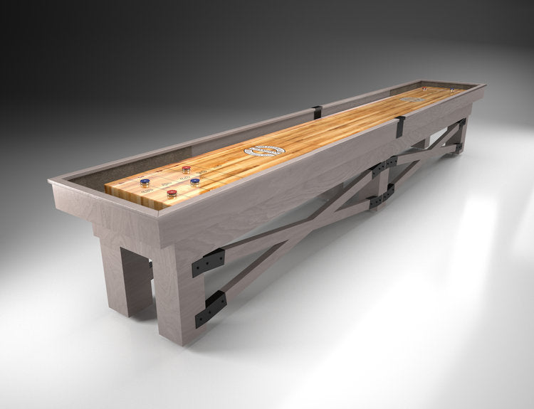 Rustic Shuffleboard Full view with background