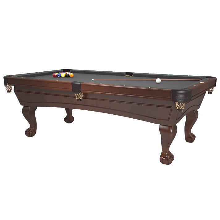 San Carlos Pool Table Maple wood with Medium stain and Milcreek Pockets