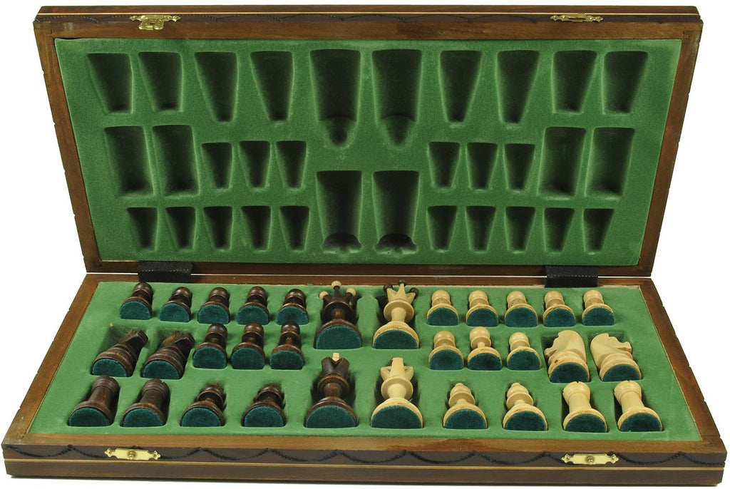 16" Wooden Chess Set Case