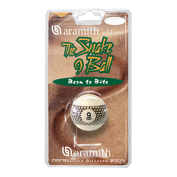 Aramith Snake 9 Ball in packaging