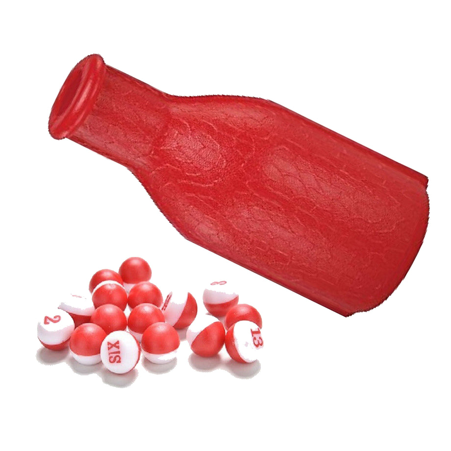 36 sets Kelly Pool Red Shaker Bottle w/ Red-white Peas – Bank Shot