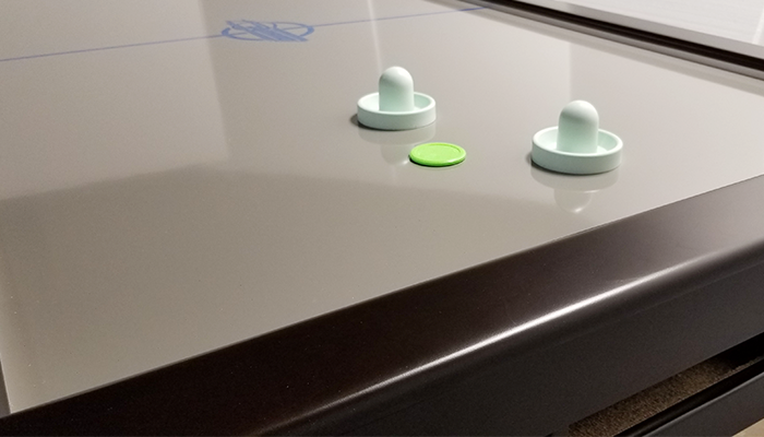 Venetian Air Hockey Table by Dynamo Surface with Puck and Paddle